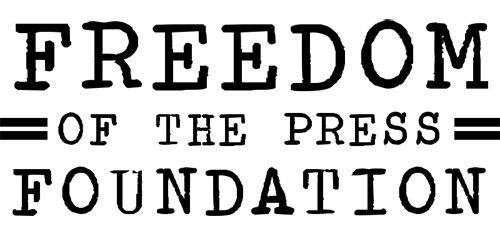 Logo ~ Freedom Of The Press Foundation